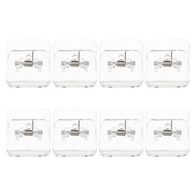 AKOOSY 8-Pack Transparent ABS Dog Pee Pad Holders with Non-Slip Base