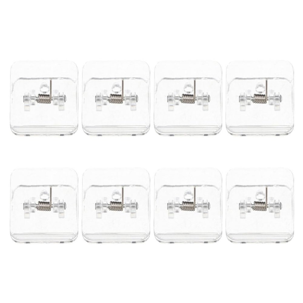 AKOOSY 8-Pack Transparent ABS Dog Pee Pad Holders with Non-Slip Base