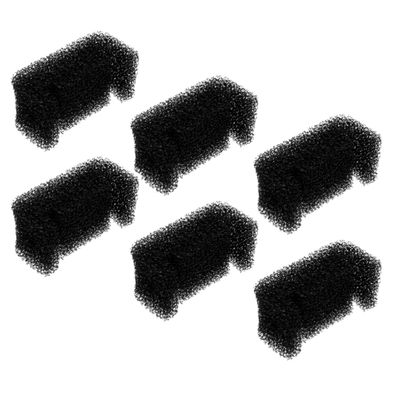 U-Shaped Sponge Filters for Cat Fountains, 6-Pack