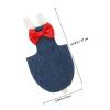 Bird Diaper with Adjustable Straps, Cotton Fabric, Size L view 2