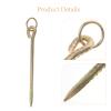 Heavy-Duty Iron Dog Anchor Stake for Dogs and Sheep view 3