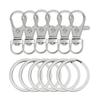 Zinc Alloy Buckle Key Rings for DIY view 1