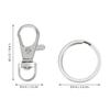Zinc Alloy Buckle Key Rings for DIY view 2