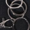 Zinc Alloy Buckle Key Rings for DIY view 3