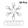 Zinc Alloy Buckle Key Rings for DIY view 4