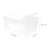 Transparent Plastic Reptile Pet Box with Double Opening view 2