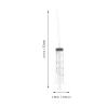FOYTOKI 4-Piece Plastic Pigeon Feeding Syringes for Hand-Feeding Pigeons and Pets view 2