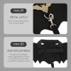 Zerodeko Black Multifunctional Rabbit Harness with Felt Wings view 4