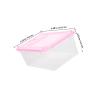 BUTIFULSIC Plastic Breeding Cages, 2-Pack Transparent Reptile Boxes with Ventilation Holes, 6.50 x 4.53 x 2.56 in view 2