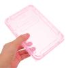 BUTIFULSIC Plastic Breeding Cages, 2-Pack Transparent Reptile Boxes with Ventilation Holes, 6.50 x 4.53 x 2.56 in view 4