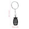 HOMSFOU Stainless Steel Pet Urn Keychain for Ash Keepsakes view 2