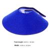IDEANATEGRATE Blue Microfiber Leather Parrot Collar, Breathable view 2