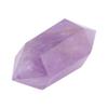 Culnflun 24 g Natural Amethyst Crystal Column, 4.5 cm, Purple, Double-Terminated Quartz Stone view 1
