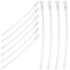 NUOBESTY 10-Piece Transparent Bird Feeding Tubes with Soft Tube Design and Easy Replacement for Parrots view 1