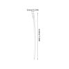 NUOBESTY 10-Piece Transparent Bird Feeding Tubes with Soft Tube Design and Easy Replacement for Parrots view 2