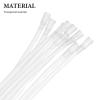 NUOBESTY 10-Piece Transparent Bird Feeding Tubes with Soft Tube Design and Easy Replacement for Parrots view 3