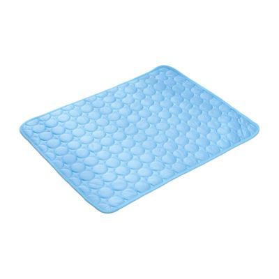 Self-Cooling Mat for Dogs and Cats, Non-Slip Washable Cooling Blanket, Blue, M