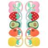 YOSADIER 10 Elastic Dog Hair Ties, Fabric and Plastic view 1