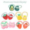 YOSADIER 10 Elastic Dog Hair Ties, Fabric and Plastic view 3