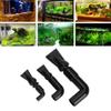 Eminchu 360° Rotatable Duckbill Nozzle for Aquarium Water Outlet, Adjustable Acceleration Nozzle, 3-Pack, Black Plastic view 1