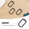 WATIIFUFU Dog Tag Covers, 10-Piece Silicone Set with Noise Reduction, Lightweight and Durable view 3